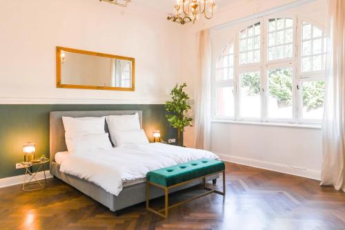 120qm Denkmal Apartment in Krefeld mit Stuck und Garten - BEUYS Apartments - Krefeld in Krefeld, Deutschland