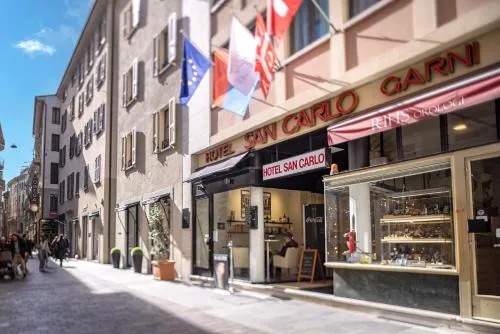 Hotel San Carlo in Lugano, Schweiz