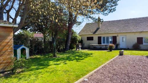 Maison paisible près des plages de Varaville, jardin privé gîte à louer Golf Cabourg Le Hôme