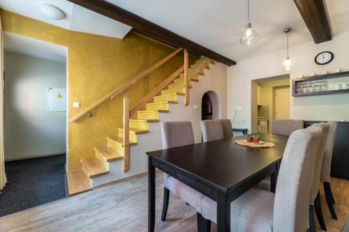 公用交誼廳/視聽室, 優帕芙拉旅館 (U Pavla) in 捷克克魯姆洛夫