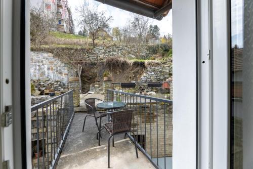 陽台/露台, 優帕芙拉旅館 (U Pavla) in 捷克克魯姆洛夫