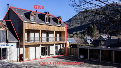 Skats, Gîte La lisière (Gite La lisiere) in Kadeaka