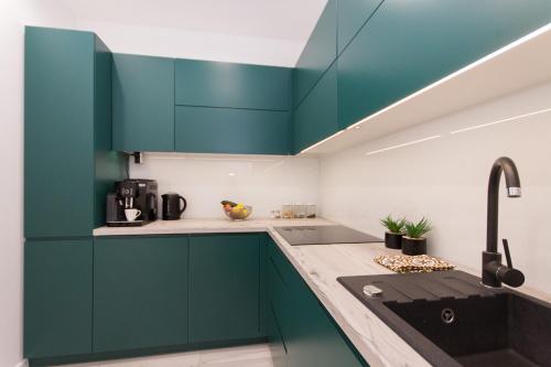 Cozinha, Apartament Forest in Swinoujscie City Center