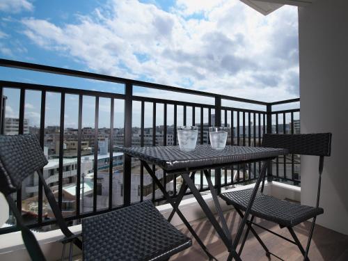 Balcony/terrace, HOTEL Y'RISE TO URASOE in Urasoe