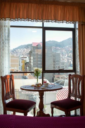 Essen und Erfrischungen, Hotel Diamante Azul in La Paz