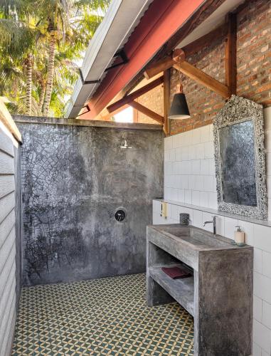 Bathroom, Les Rizieres Lombok - Tetebatu in Sikur
