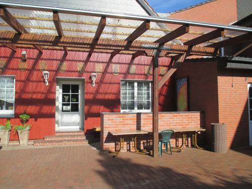 شرفة/ تراس, Landhotel Vosse-Schepers in Rhede Niedersachsen