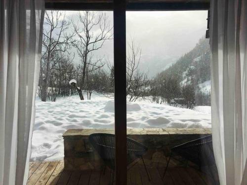 Cosy en Ecrins, terrasse avec vue ***