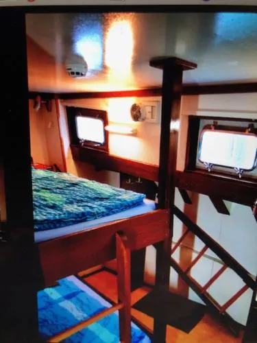 Schiff AHOY, Hotelschiff, Hausboot, Boot, Passagierschiff in Stuttgart, Deutschland