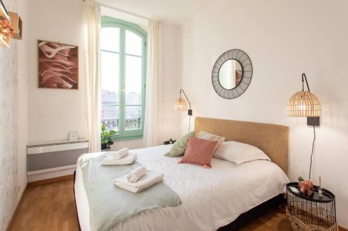 L40 2P Central 5Mins Old Town & SEA/Balcony & AC, Nice (fotografie 9)