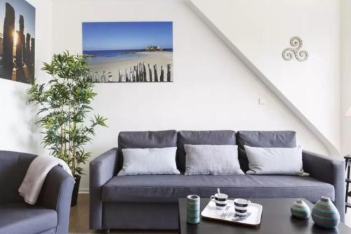 Bright nest in Saint-Malo - 6 min from the beach