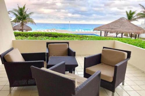 Apartamento en Zona Hotelera frente a la Playa Quintana Roo, México, Cancún (fotografie 6)