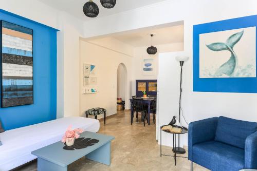 1 double bed, 2 sofa beds