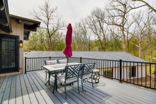 Sprawling Jefferson City Villa Indoor Pool, Creek