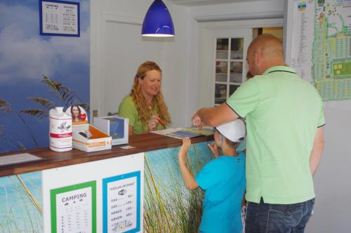 Lobby, Tornby Strand Camping Rooms in Hirtshals