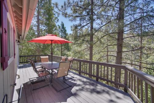 Quiet Lake Arrowhead Retreat with Large Deck! - main image