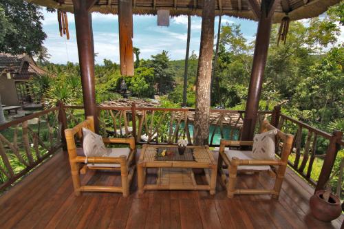 陽台/露台, 傑本迪杜魯小屋酒店 (Jepun Didulu Cottage) in 坎迪達薩