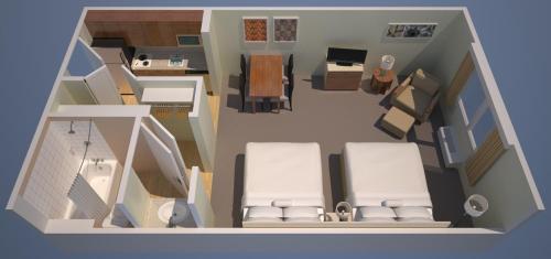 1 king bed
