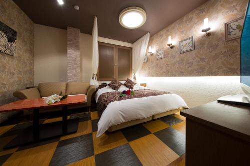 1 double bed