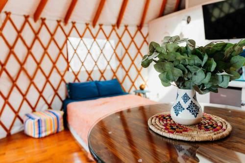 Heated & AC Yurt in Penn Yan, USA