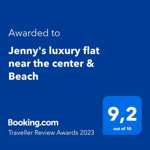 Jenny's luxury flat near the center & Beach