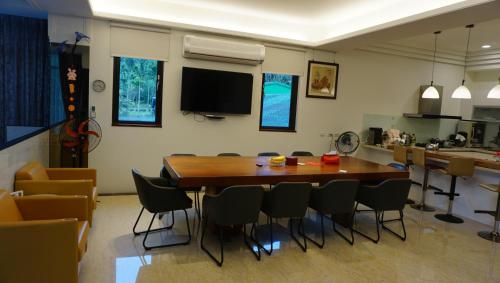 Shared lounge/TV area, 賽斯春天會館 - Seth Spring B&B near Cingshuei Dire Park