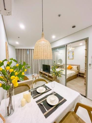 кухня, Mita's House - The Sóng Apartment Vũng Tàu in Vung Tau