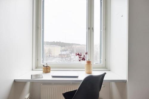 Rauhallinen kolmio omalla saunalla Tampereen keskustassa