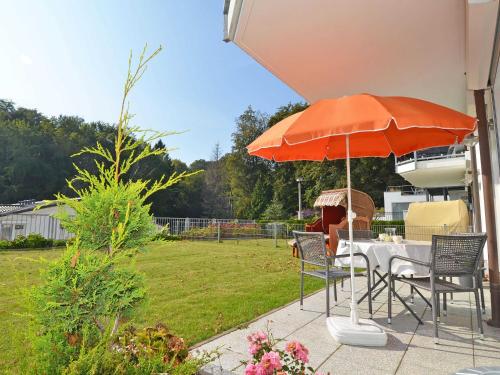 Balcony/terrace, Residenz Falkenberg - Apt. 03 in Ostseebad Sellin