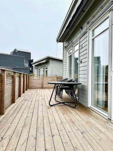 Balkong/terasse, Kostergården (Kostergarden) in Strömstad