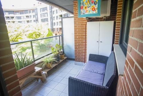 UN JARDIN EN LA CIUDAD. Piso de 3 habitaciones y super terraza en el centro