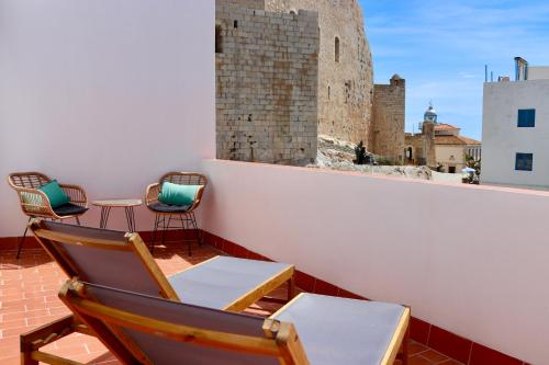 Buitenkant, La Plaza Hostal in Peniscola