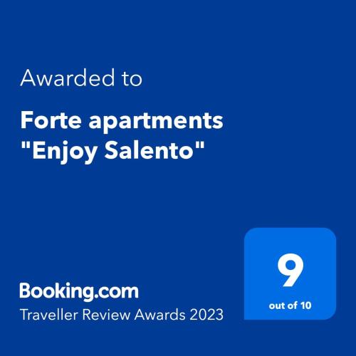  Forte apartments "Enjoy Salento" in Avetrana