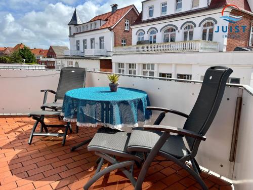 Erkély/terasz, Haus Petra 132 - Ferienwohnung 2 in Juist