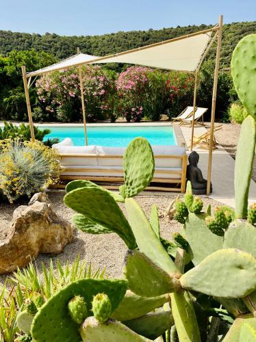 Villa Shanti ad Alghero con piscina, Jacuzzi, Yoga deck, per 18 persone