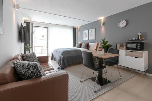 Spirit Apartments - Studio #3 - Balkon - Parkplatz in Engelberg, Schweiz