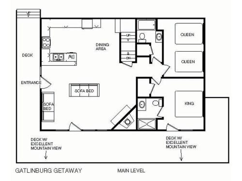 Gatlinburg Getaway 5 Bedrooms Sleeps 22 Views Hot Tub Game Room - image 10