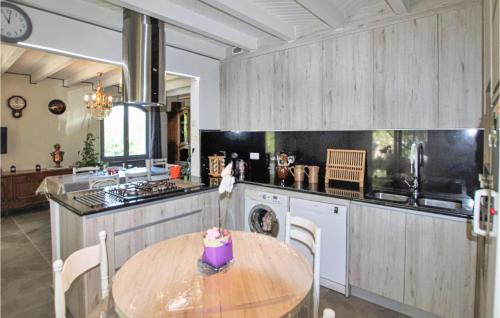 virtuve, Pet Friendly Home In Puy Saint Martin in Puī Senmartēna