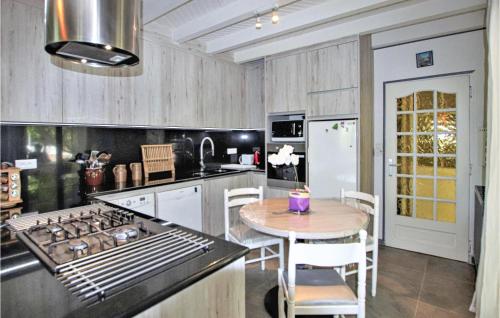 virtuve, Pet Friendly Home In Puy Saint Martin in Puī Senmartēna