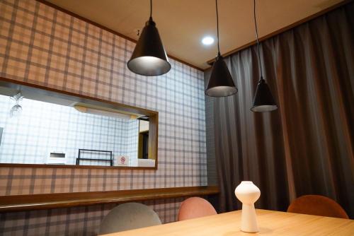 주방, Living CUBE Beppu near B-콘 플라자, 글로벌 타워