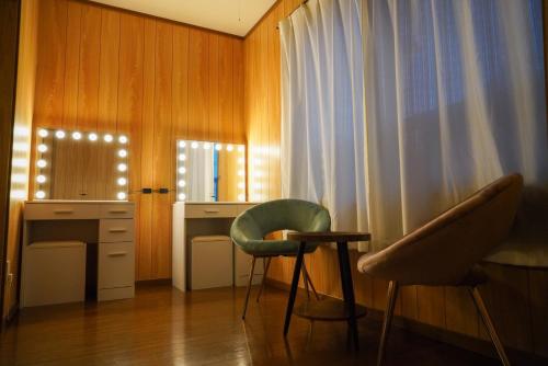 화장실, Living CUBE Beppu near B-콘 플라자, 글로벌 타워