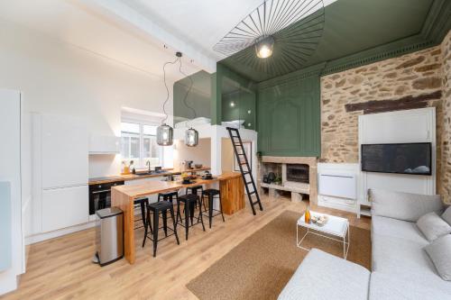 Superbe appartement avec jardin Dinan centre - Jerzual - Location saisonnière - Dinan