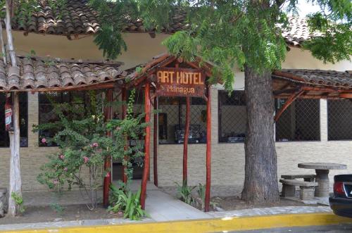 Art Hotel Managua - 출입구