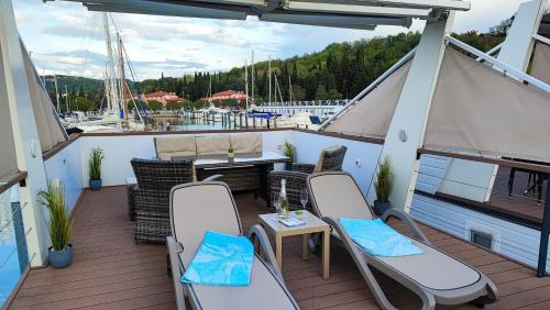 Létesítmények, SEA LUX FLOATING HOUSE AJDA Portorose in Lucija