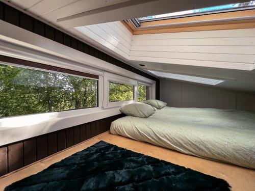 Strazdu Ligzda Off grid treehouse in Liepkalni
