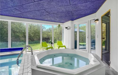 Swimming pool, Holiday Home Gasehagevej Ebeltoft Vi in Oer Strand