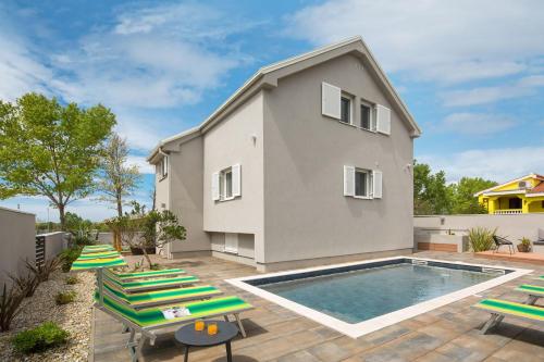 A beautiful family villa in Privlaka near Zadar