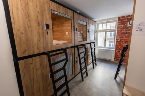 Capsule hostel Andel Centre SPIRIT, Praha