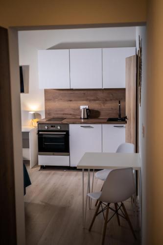 廚房, Boutique Apartments Old Town in 捷克布傑約維采1