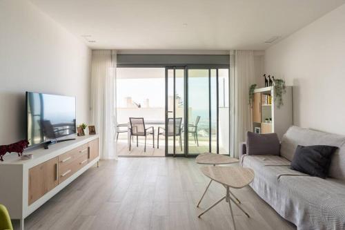 Mediterranean apartment with sea views in Mijas